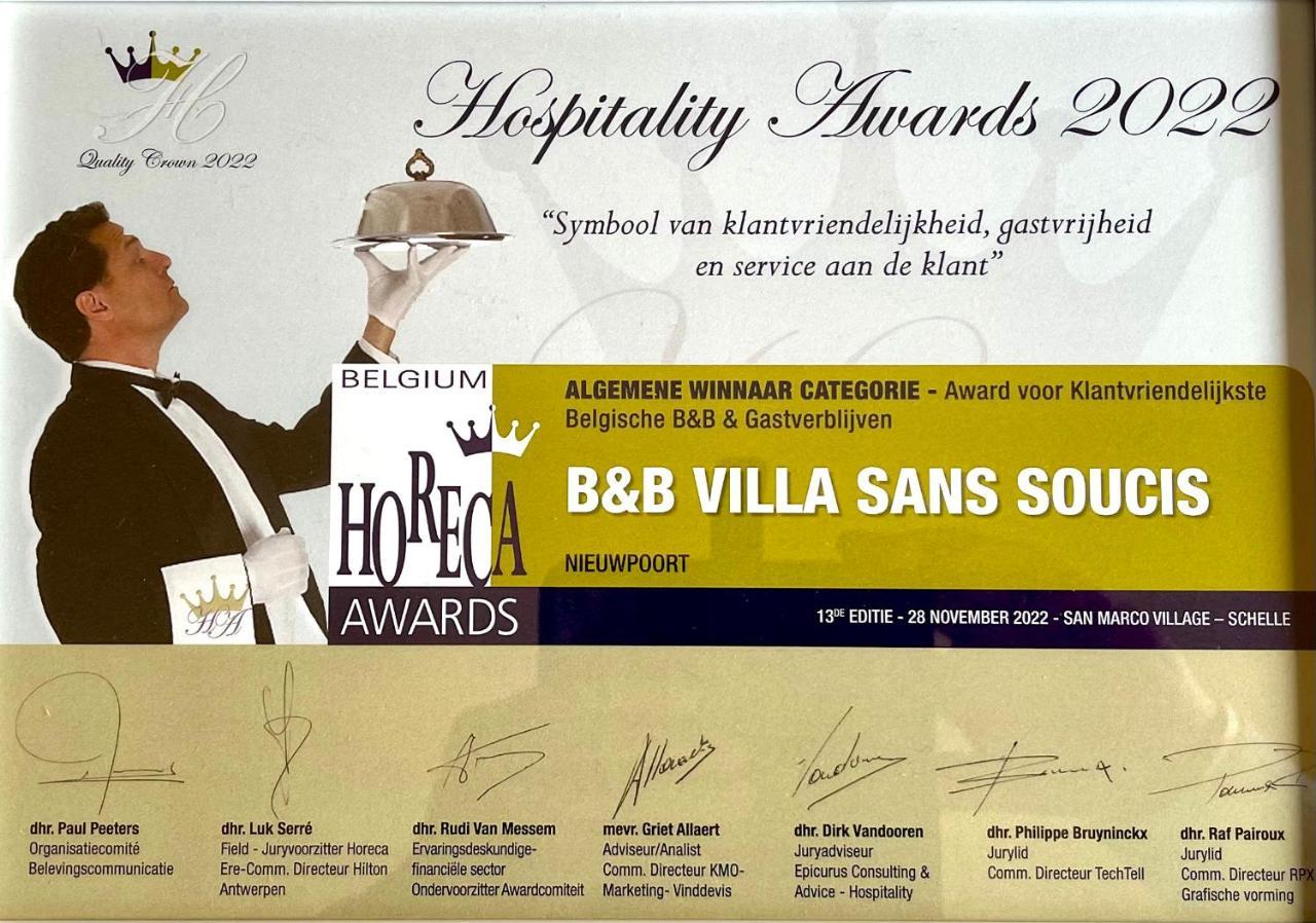B&B Villa Sans Soucis Nieuwpoort Exterior foto